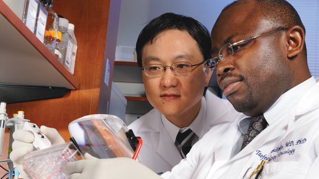 doctors working in a lab